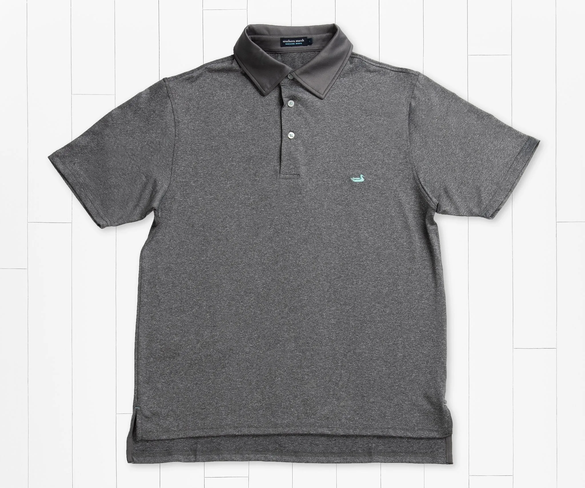 Rutledge Heather Performance Polo