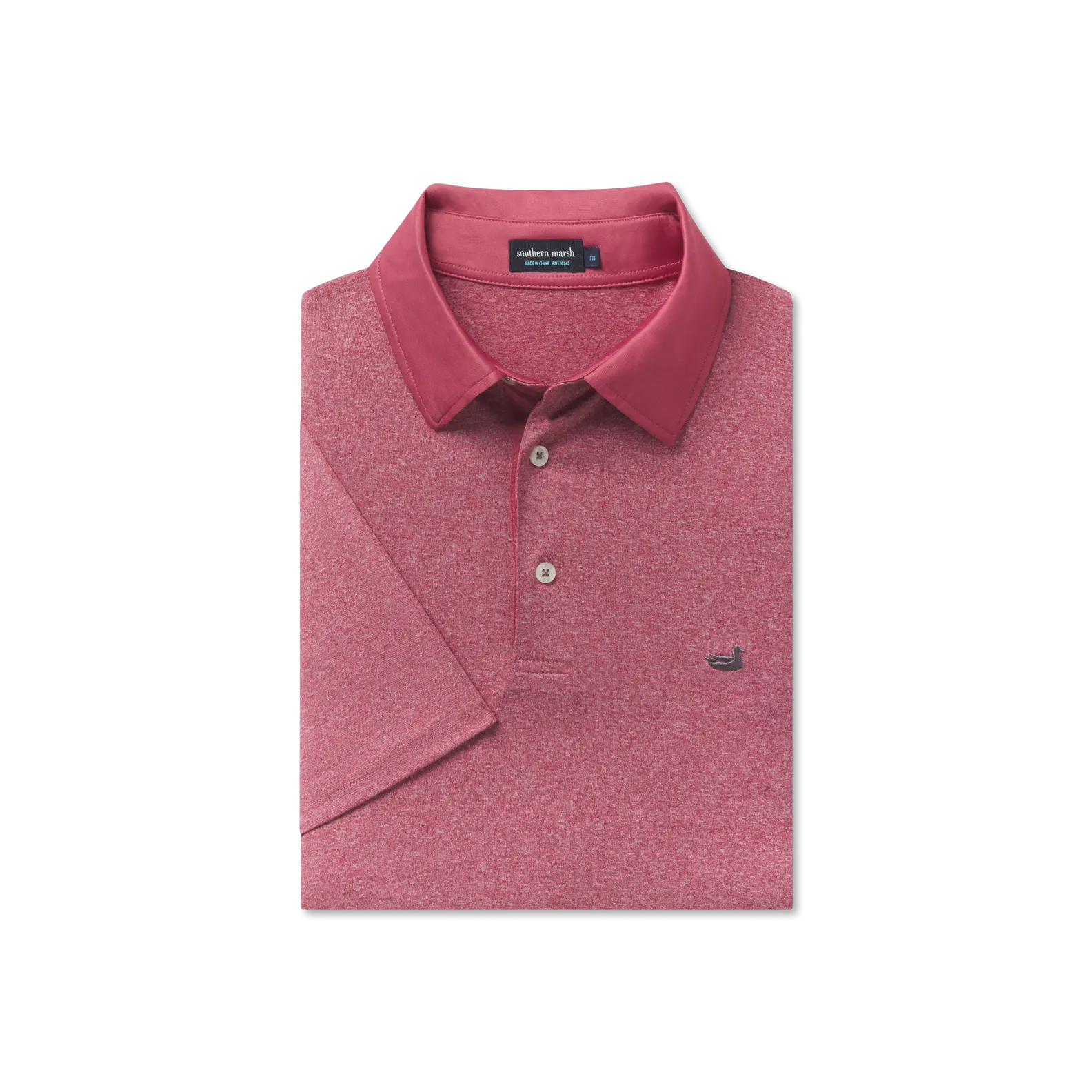 Rutledge Heather Performance Polo