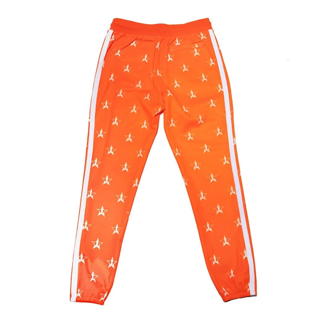 Safety Orange Track Jogger