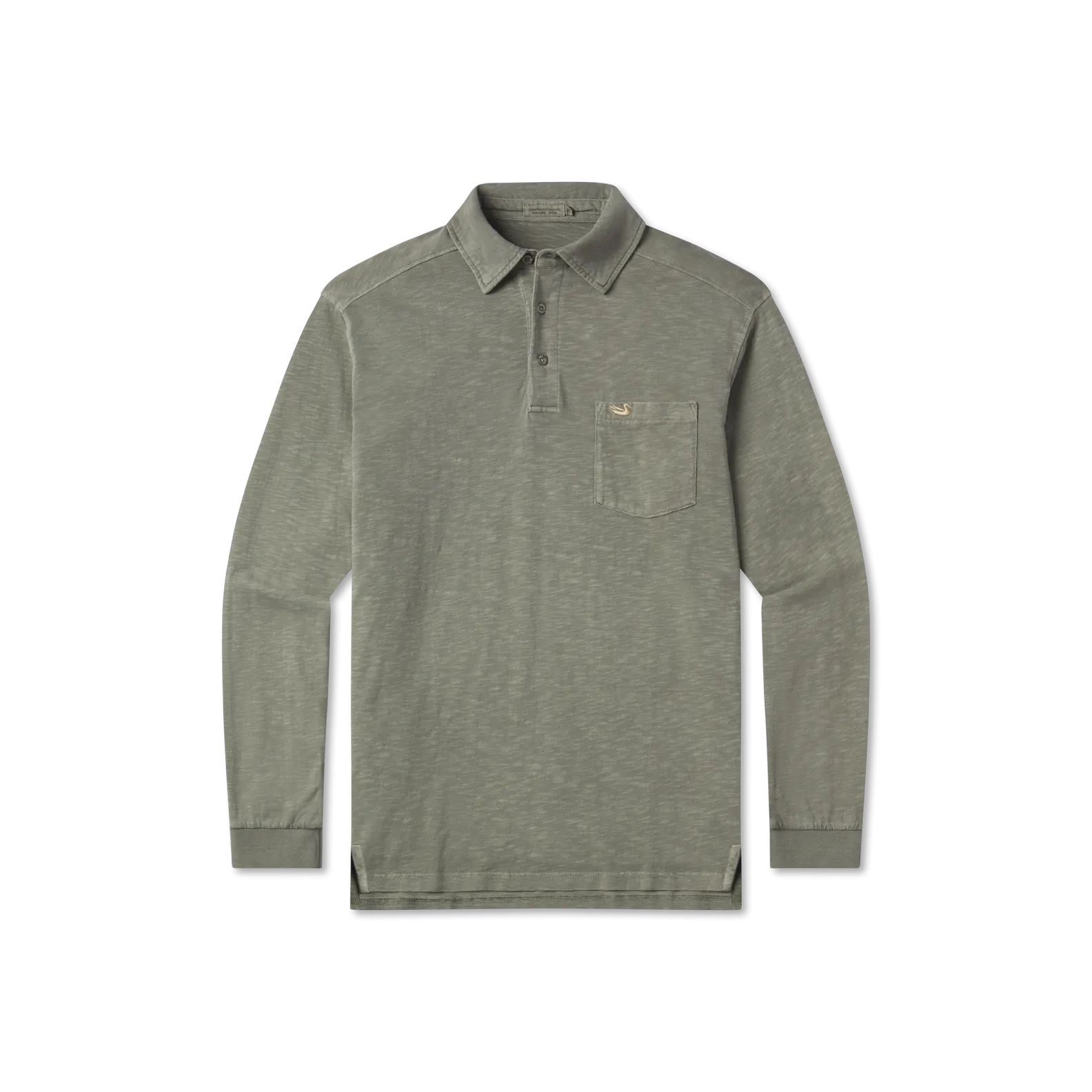 SEAWASH™ Slub Polo - Long Sleeve