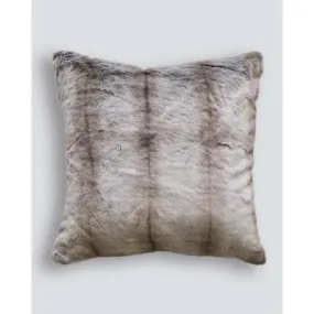 Silver Marten Cushion (Faux Fur)