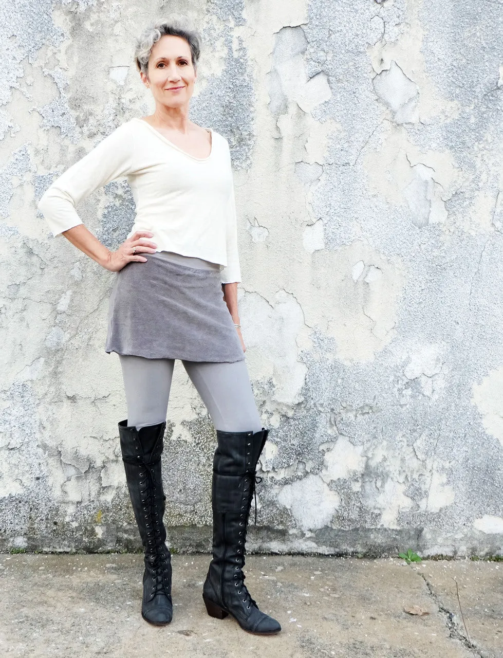 Simplicity Mini VELOUR Skirted Leggings