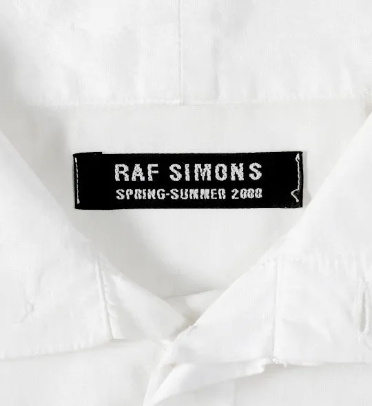 S/S00 Vintage "Summa Cum Laude" Oversized Bomber Shirt by Raf Simons