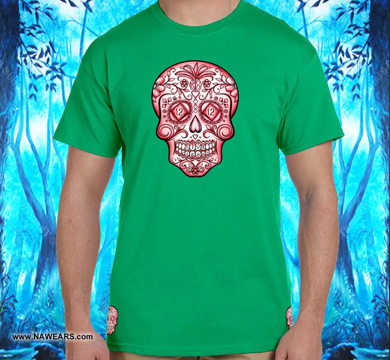 Sugar Skull Red Life SS/LS Tee