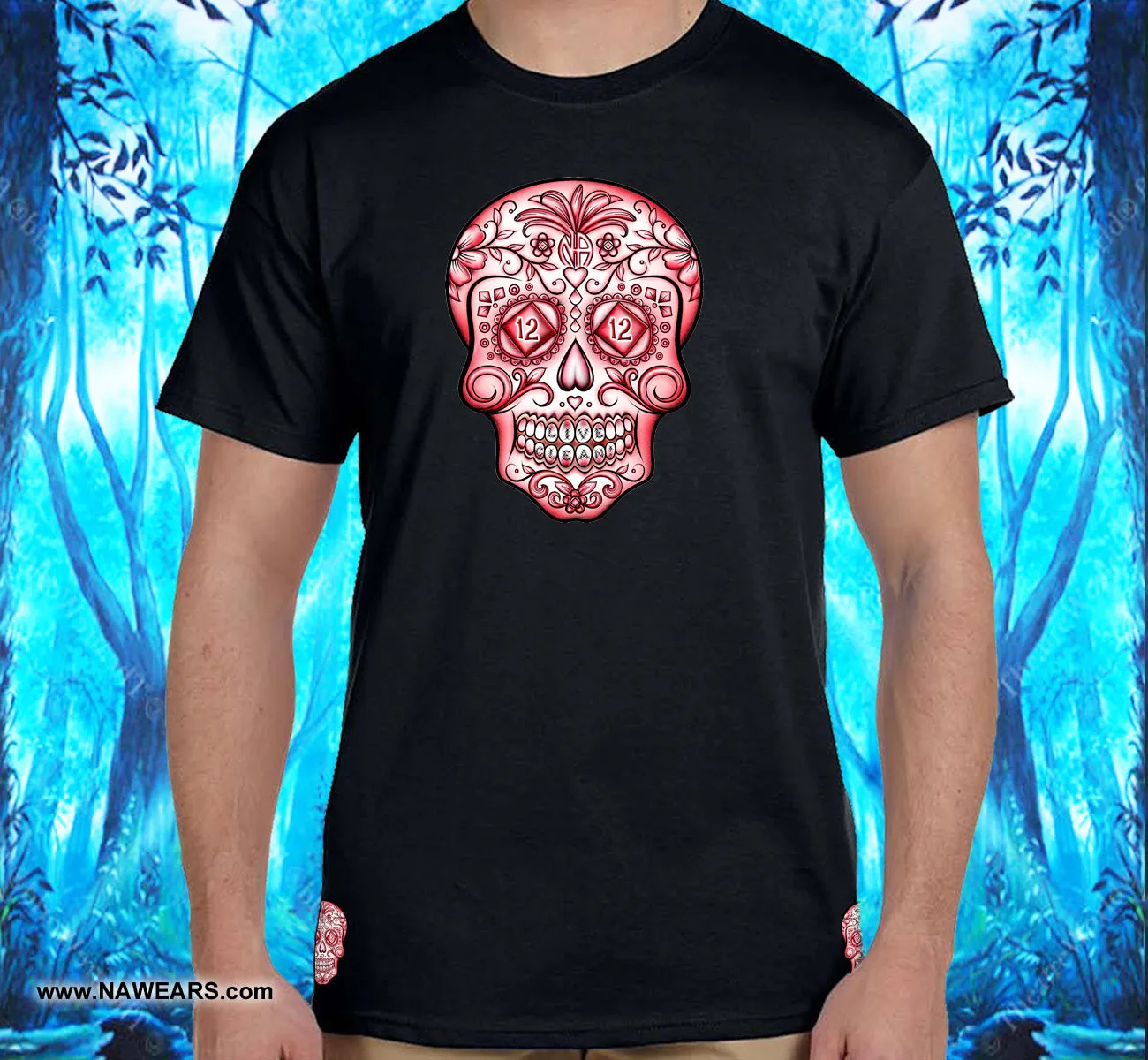 Sugar Skull Red Life SS/LS Tee