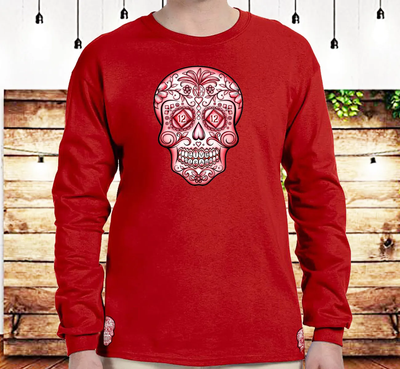 Sugar Skull Red Life SS/LS Tee