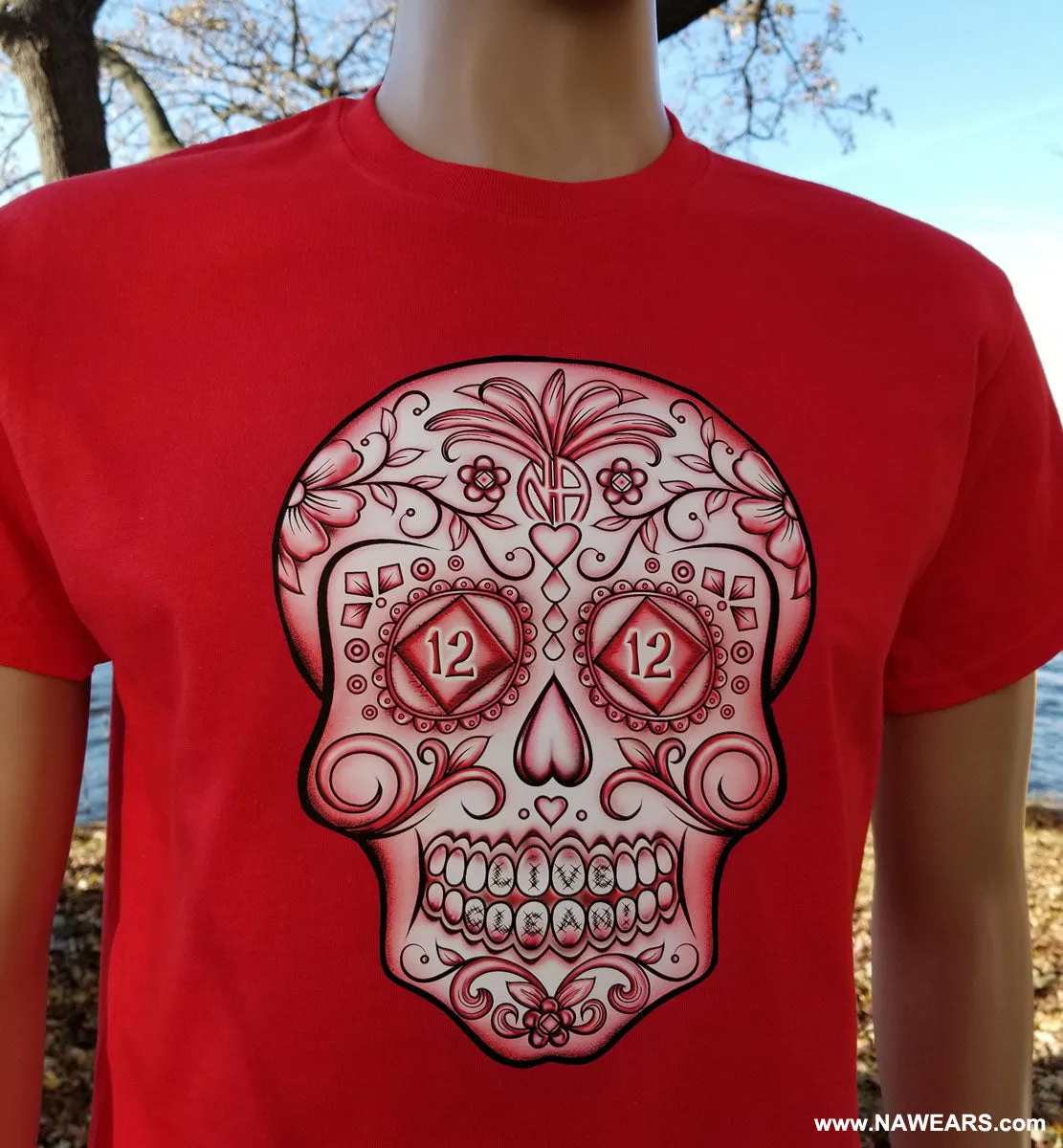 Sugar Skull Red Life SS/LS Tee