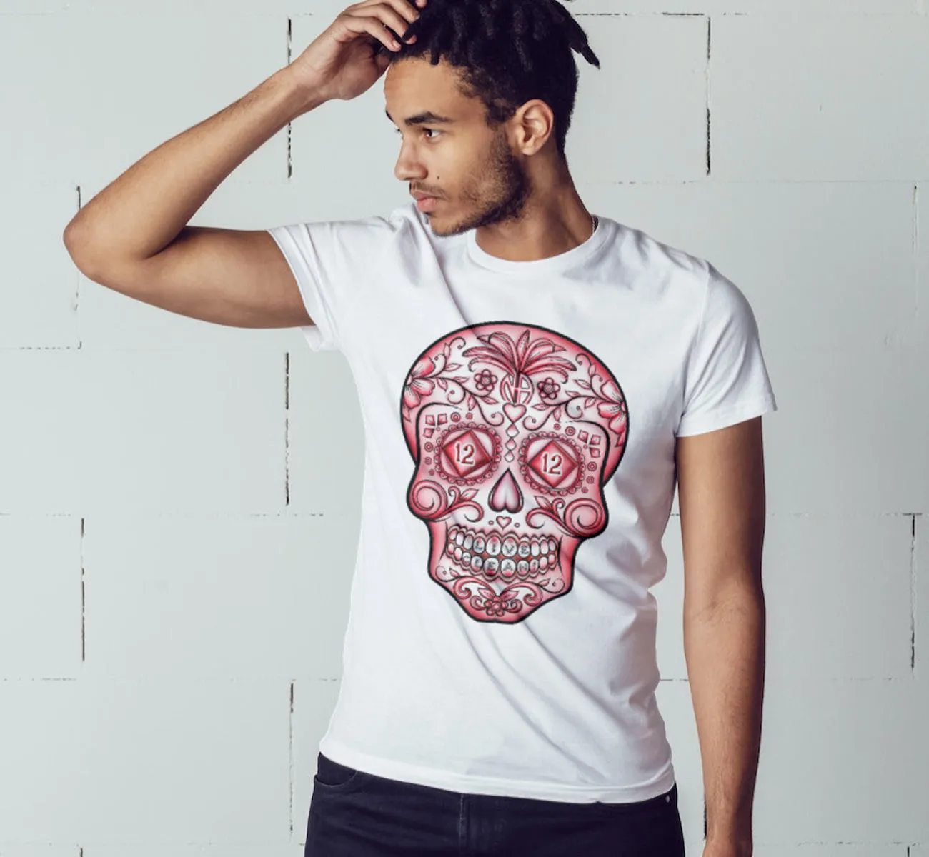 Sugar Skull Red Life SS/LS Tee