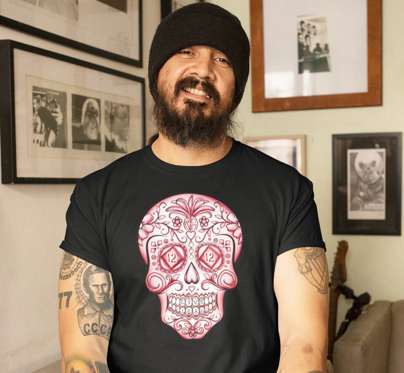 Sugar Skull Red Life SS/LS Tee