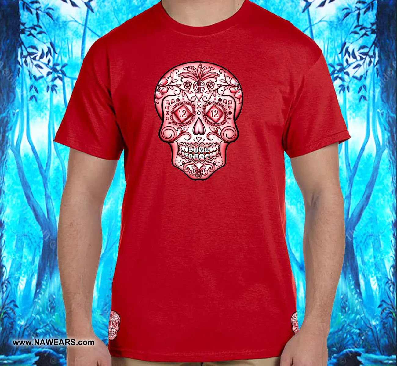 Sugar Skull Red Life SS/LS Tee