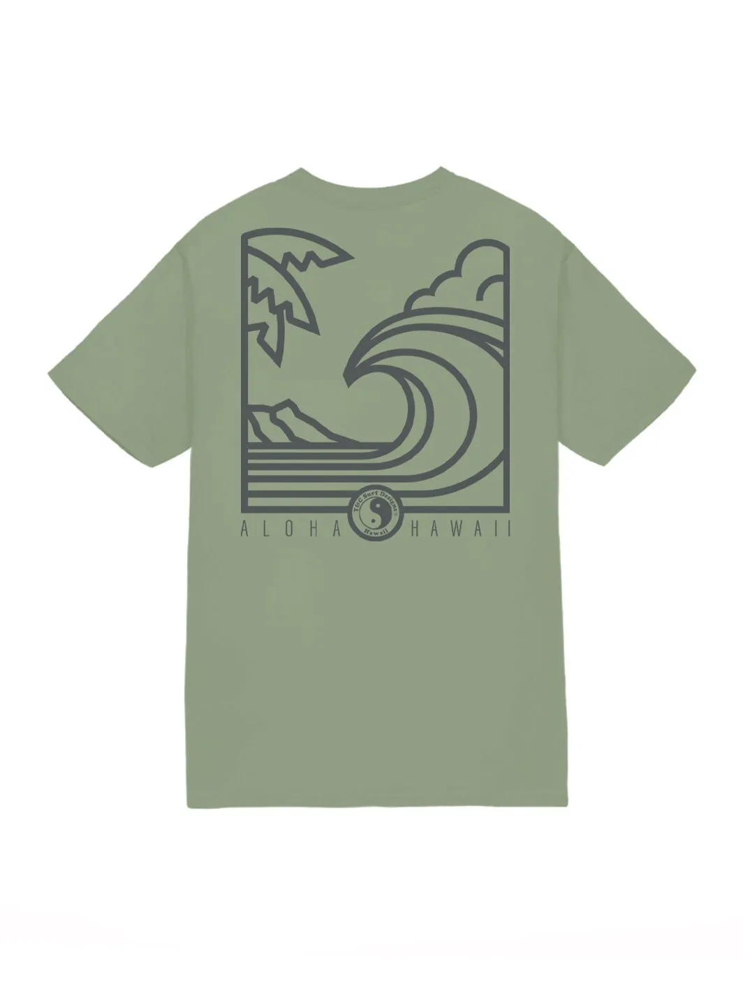 T&C Surf Aloha Graphic Wave Jersey Tee