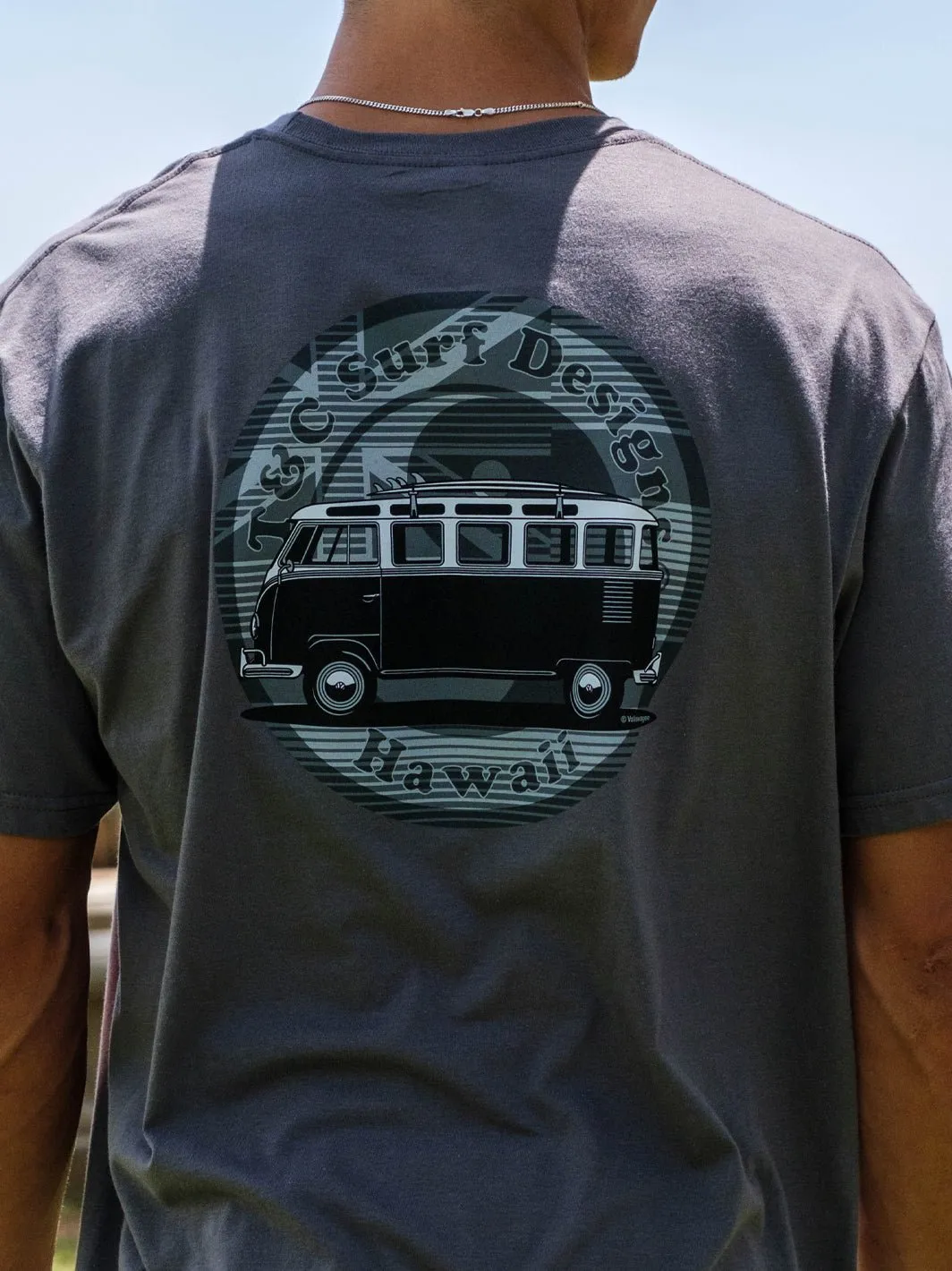 T&C Surf Flag Line Bus Volkswagen Jersey Tee