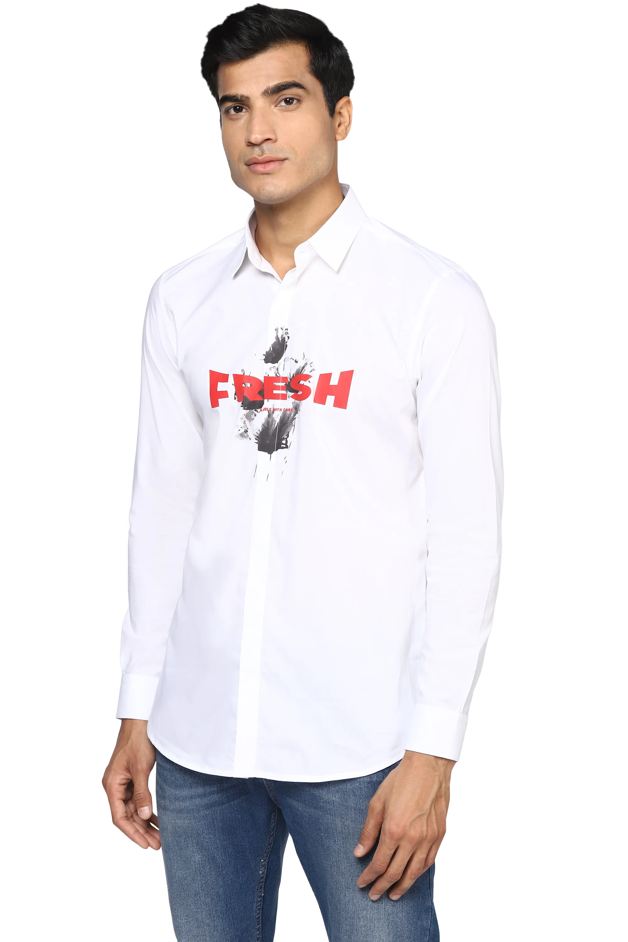 The Printed Cinematic Fresh Shirt in White