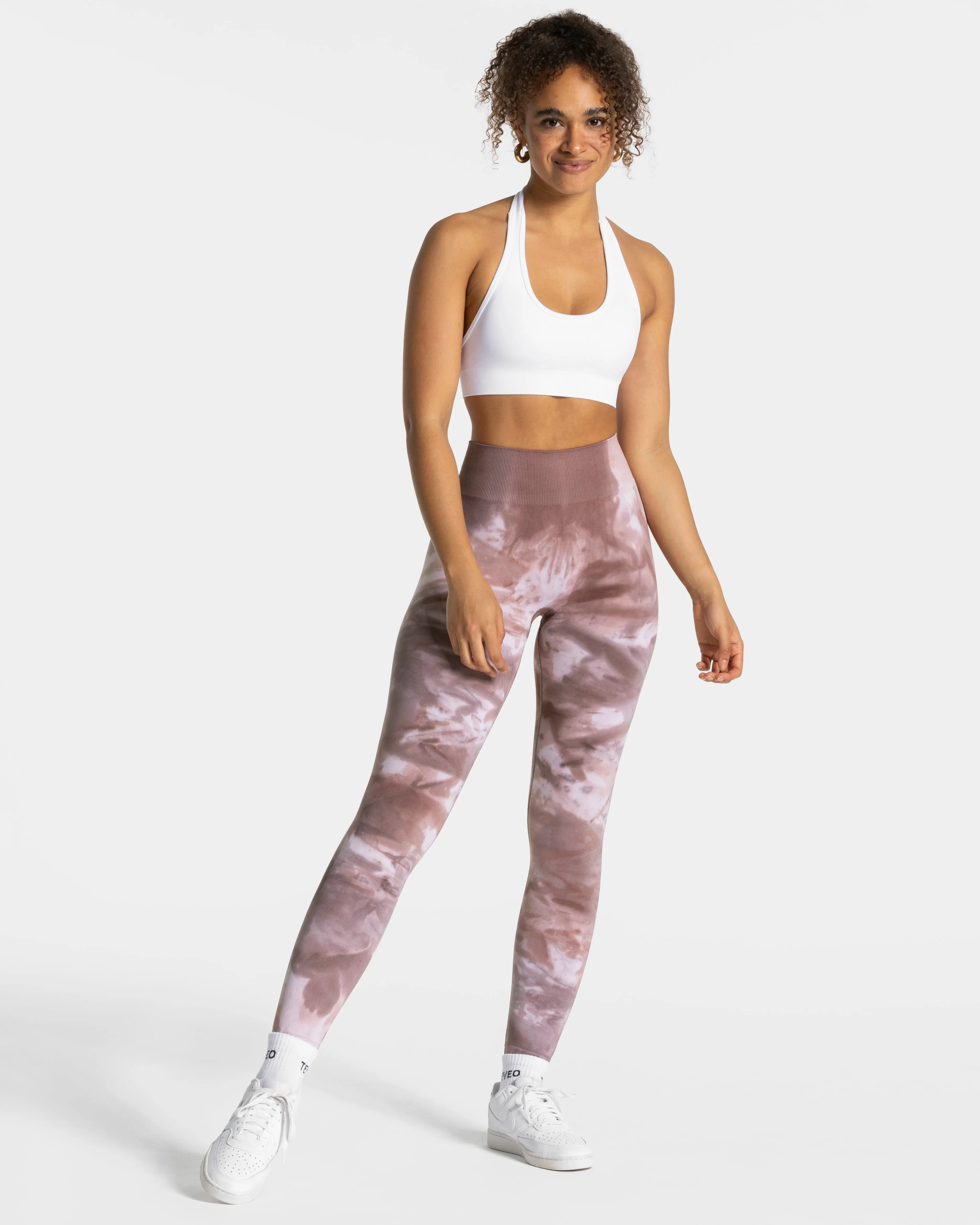 Tie Dye Scrunch Leggings "Earth"