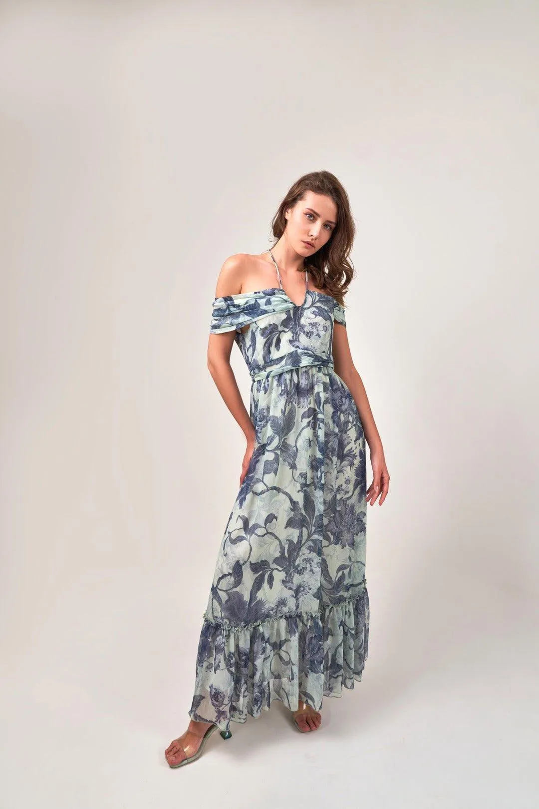 TIERED MAXI DRESS