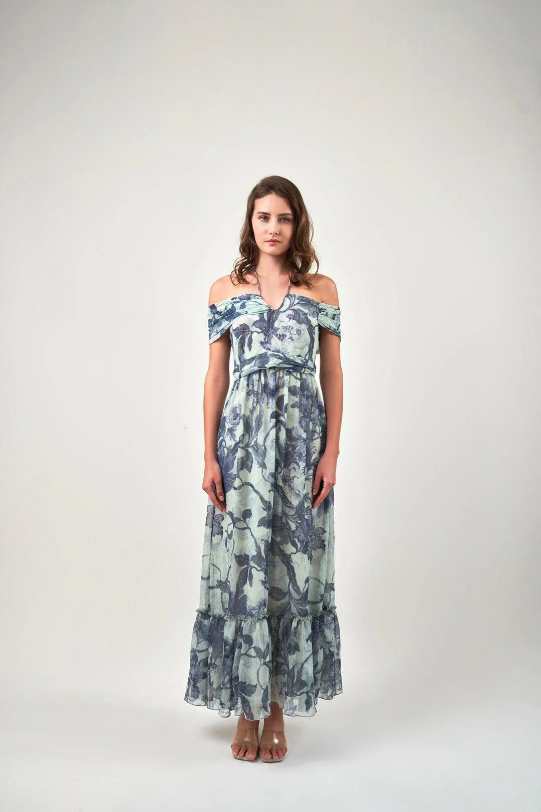 TIERED MAXI DRESS