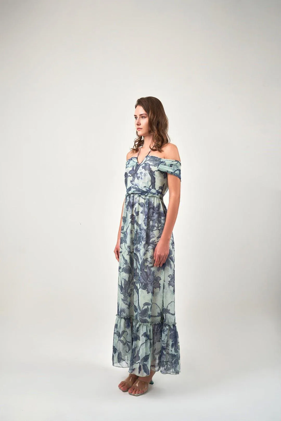 TIERED MAXI DRESS