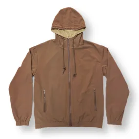 TRACK JACKET - BROWN