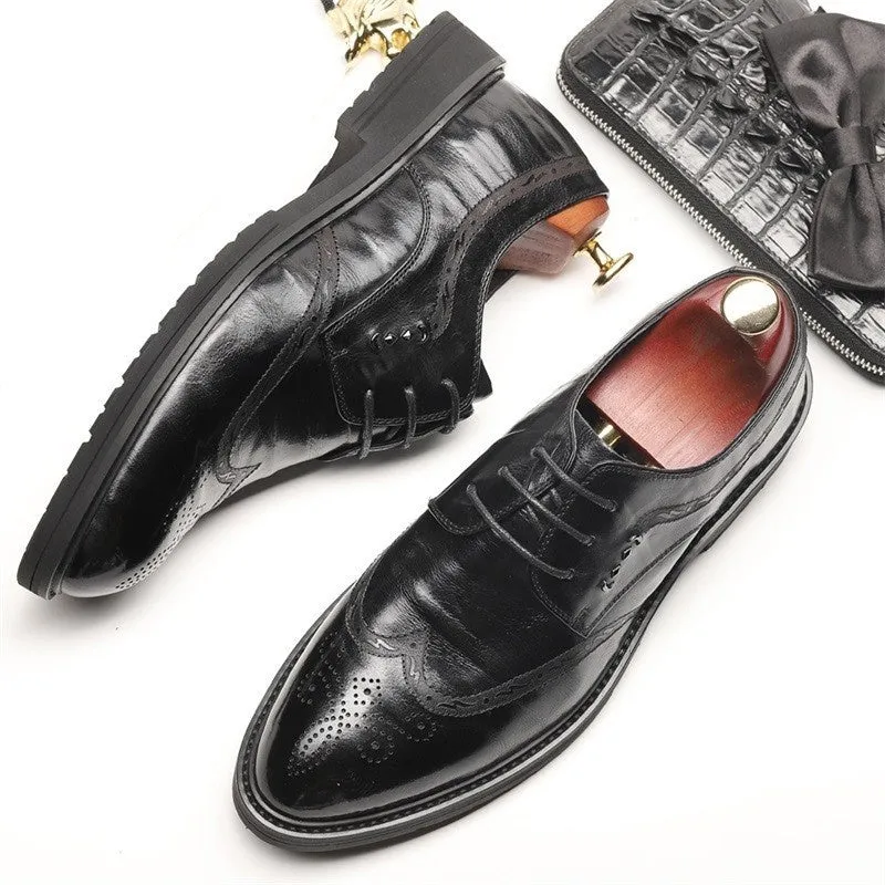 Wingtip Low Top Pointed Oxford for Men