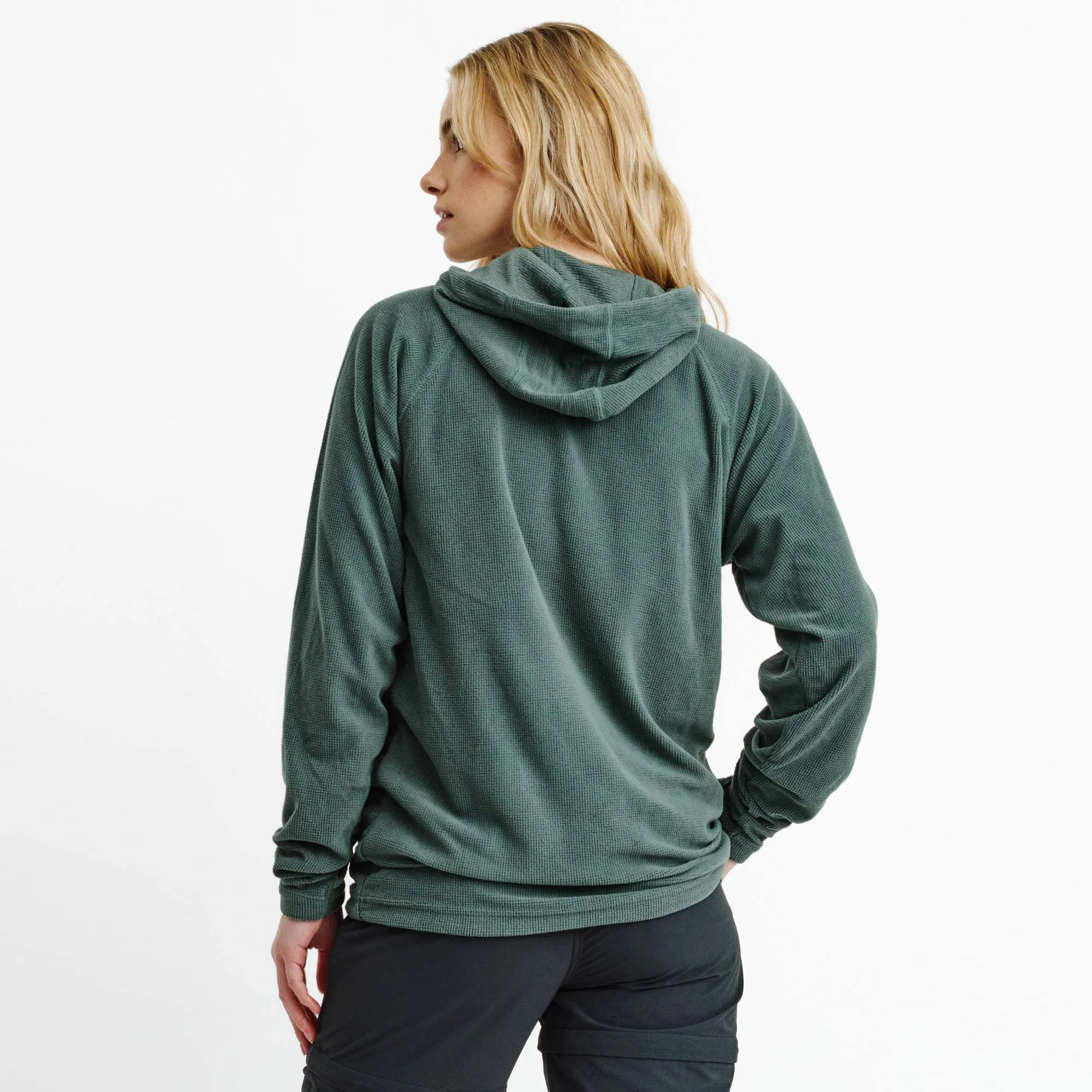 Womens Air-Grid Fleece Deep Forest