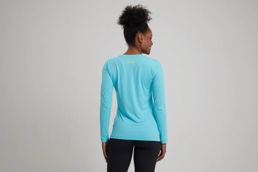 Women's Dri-Fit Long-Sleeved Sun Shirt - OCEAN