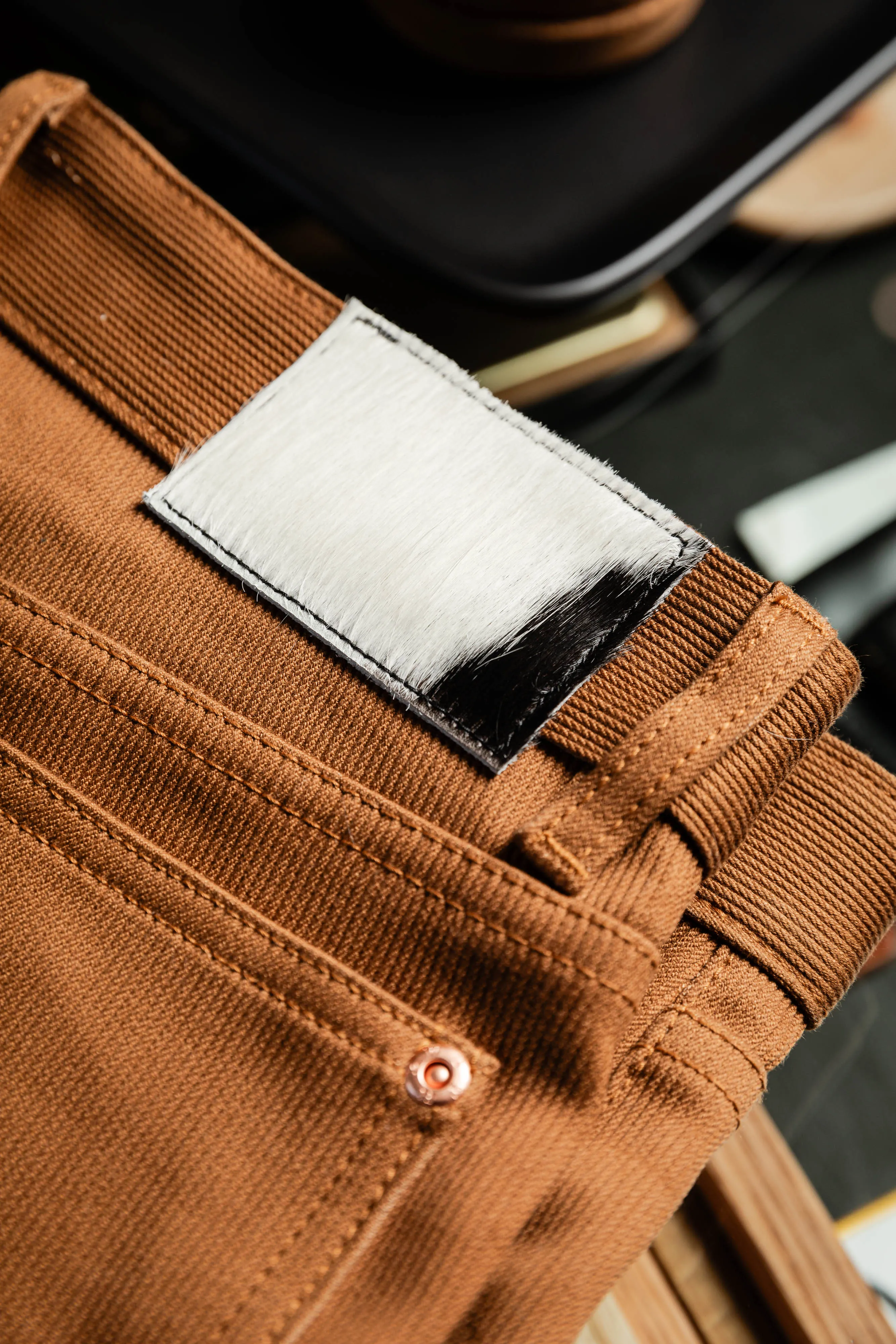 Wythe - 5 Pocket Bedford Cord - Bay Brown