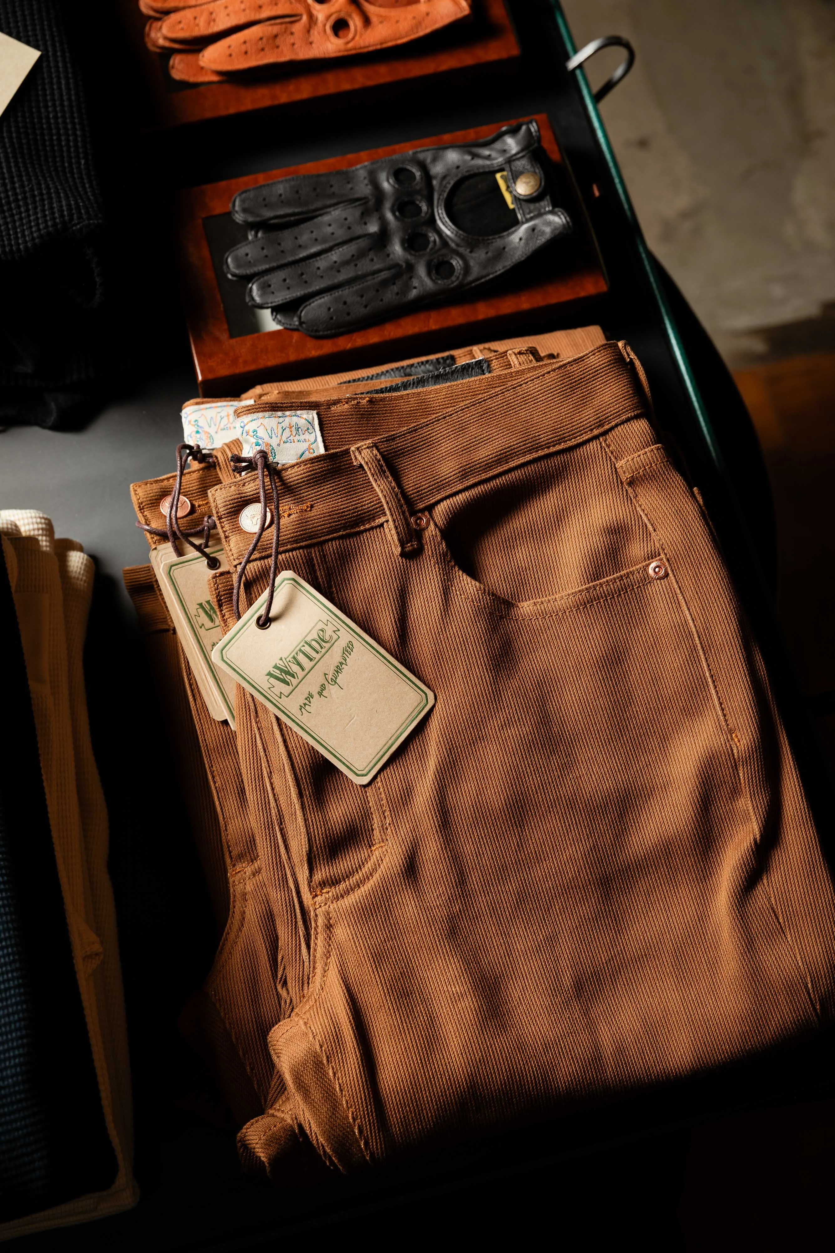 Wythe - 5 Pocket Bedford Cord - Bay Brown