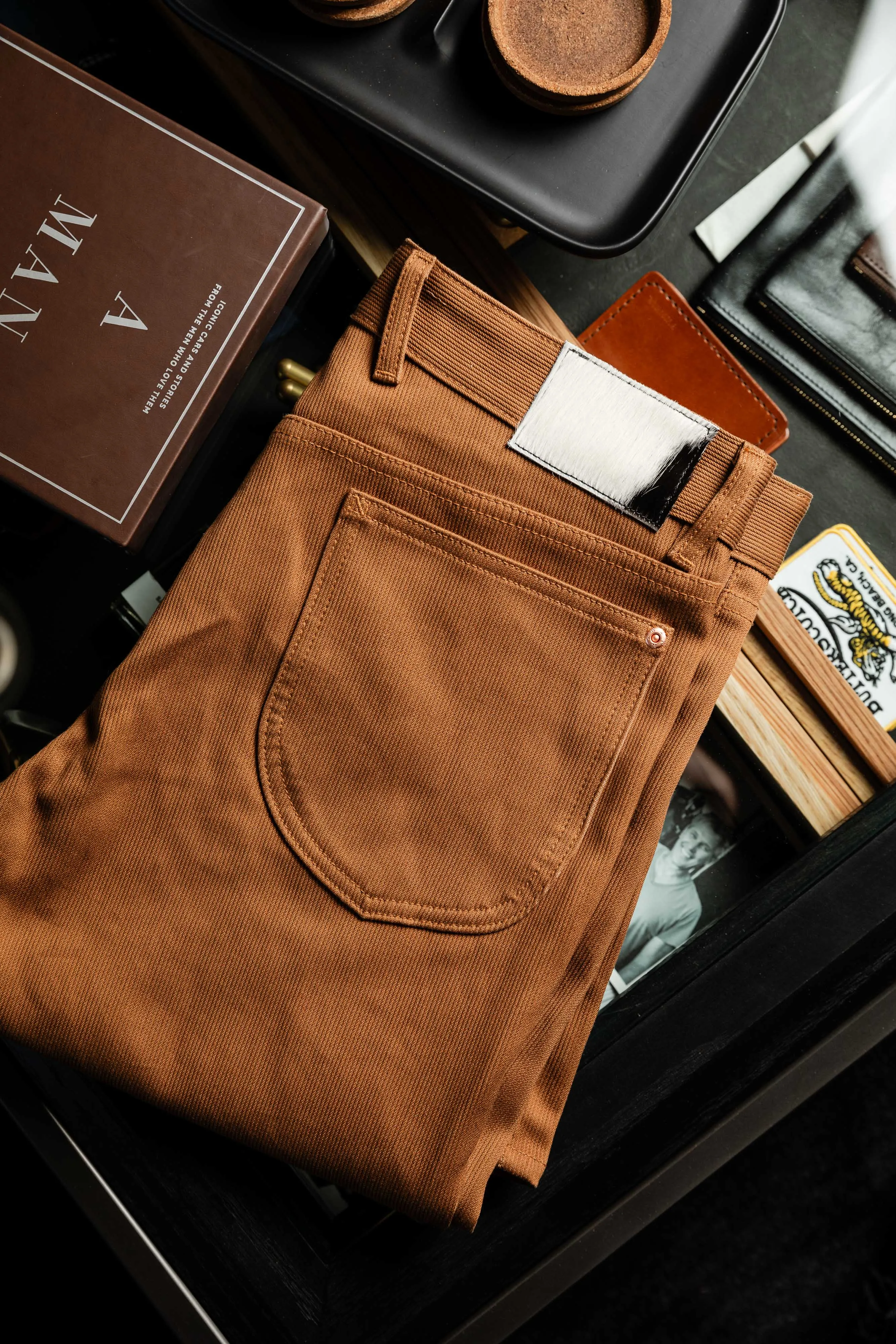 Wythe - 5 Pocket Bedford Cord - Bay Brown