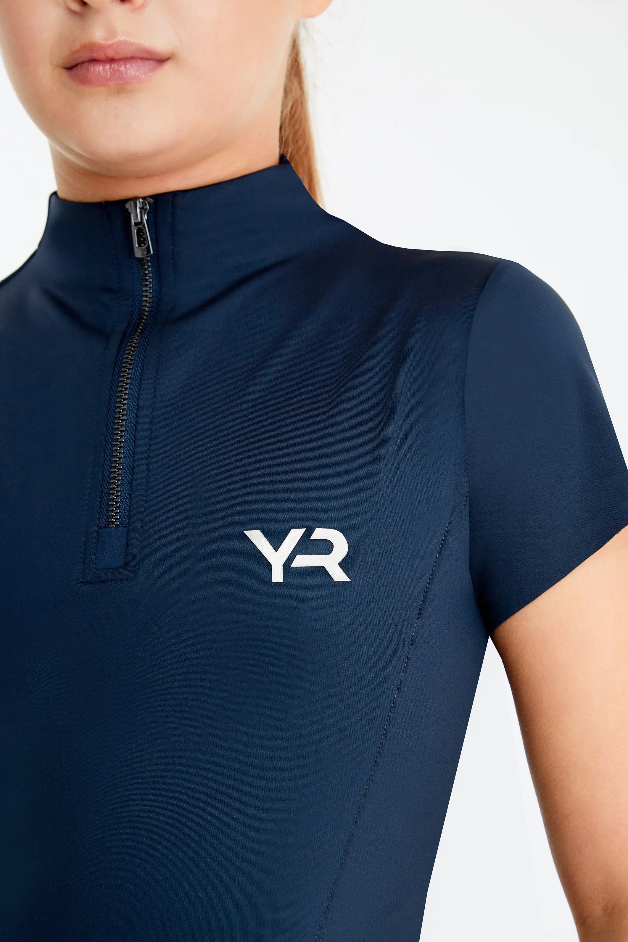 YR Navy Short Sleeve Base Layer